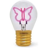 Legami Tischlampe in Glühbirnenform Butterfly Bulb Fiction