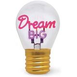 Legami Tischlampe in Glühbirnenform Dream Big Bulb Fiction