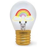 Legami Tischlampe in Glühbirnenform Rainbow Bulb Fiction