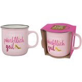 Kultbecher Entweder pünktlich oder geil aussehen 250ml