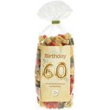 60. Geburtstag Happy Birthday Pastasäckli 250g