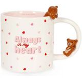 Legami Tasse aus Steinmzeug Always in my Heart