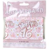 Absperrband Miss 16 Roségold