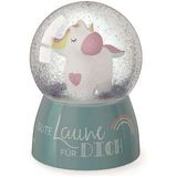Mini Glitzerkugel Unicorn Gute Laune für Dich