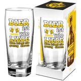 Bierglas Bier ist wie Liebe 500ml