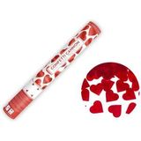 Konfettikanone Herz Rot 40cm