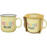Kultbecher Muntermacher Gelb 250ml