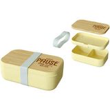 Brotdose Gelb Kurze Pause 19 x 12cm