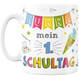 Tasse Hurra mein 1. Schultag 300ml