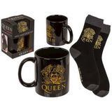 Geschenkset Tasse und Socken Queen Grösse 41-45