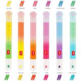Legami Set mit 6 Doppelspitzen Textmarkern Kitty Meow