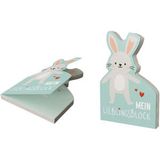 Notizblock Hase Mein Lieblingsblock 12cm x 8cm
