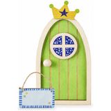 Trendhaus Zahnfee Holz-Wichteltür Grün
