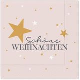 Servietten Schöne Weihnachten Stern 33 x 33cm 20 Stück