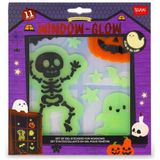 Legami Set mit Gel-Fensteraufklebern Windo-Glow Halloween