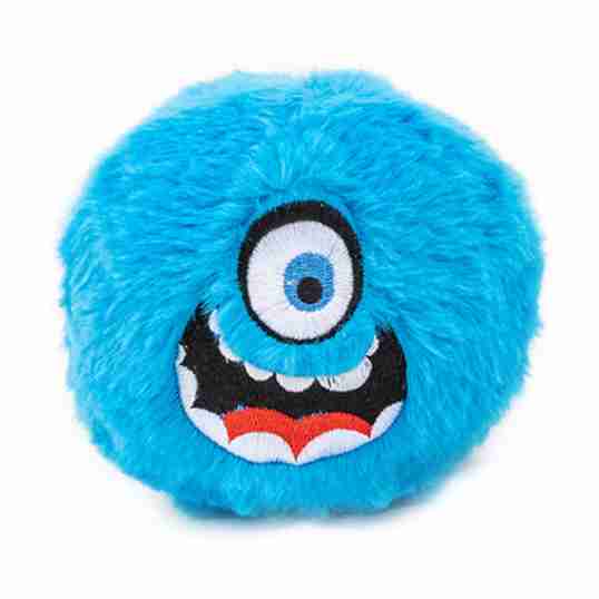 Little Monster Wuschel Monster-Ball blau