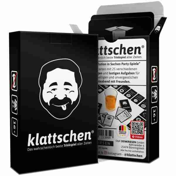 Denkriesen klattschen Spielkarten-Trinkspiel