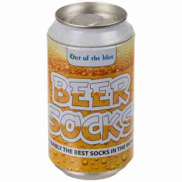 Bier Socken in der Dose