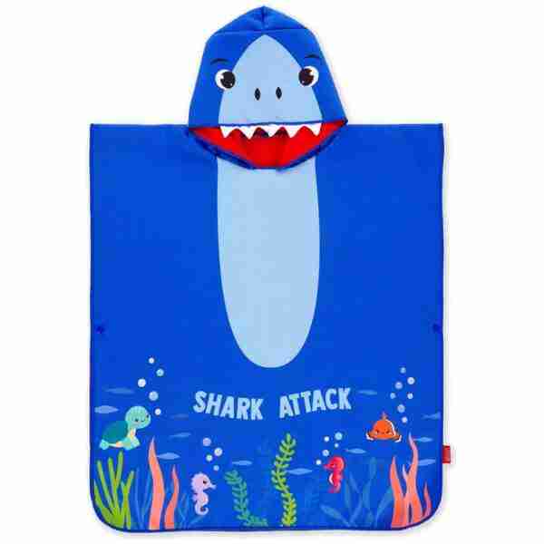Legami Badeponcho für Kinder Shark