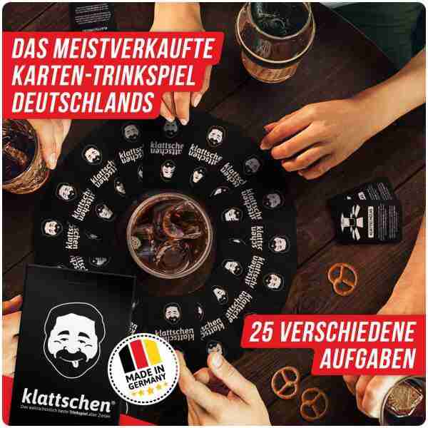 Denkriesen klattschen Spielkarten-Trinkspiel