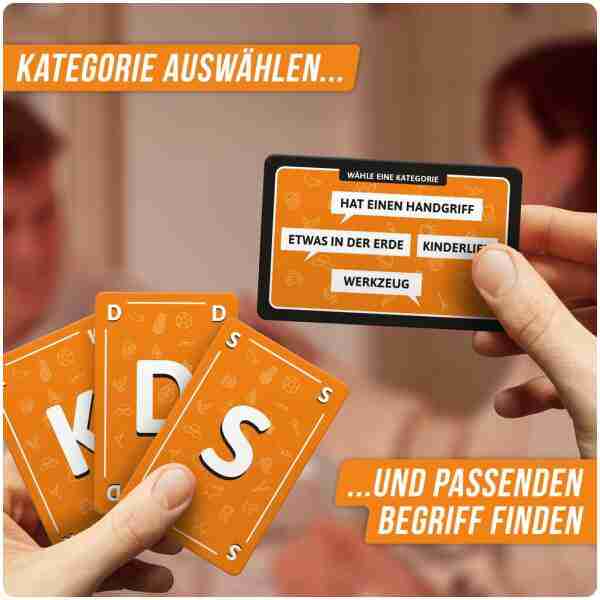 Stadt Land Vollpfosten Kartenspiel Classic Edition