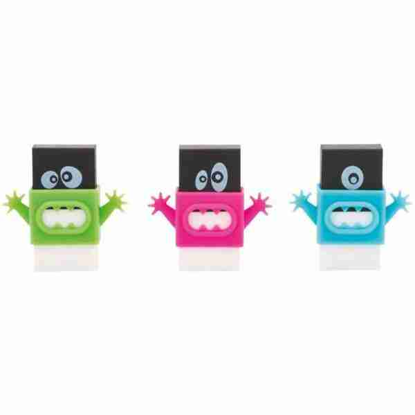Little Monster Radierer Set 3 Stk.
