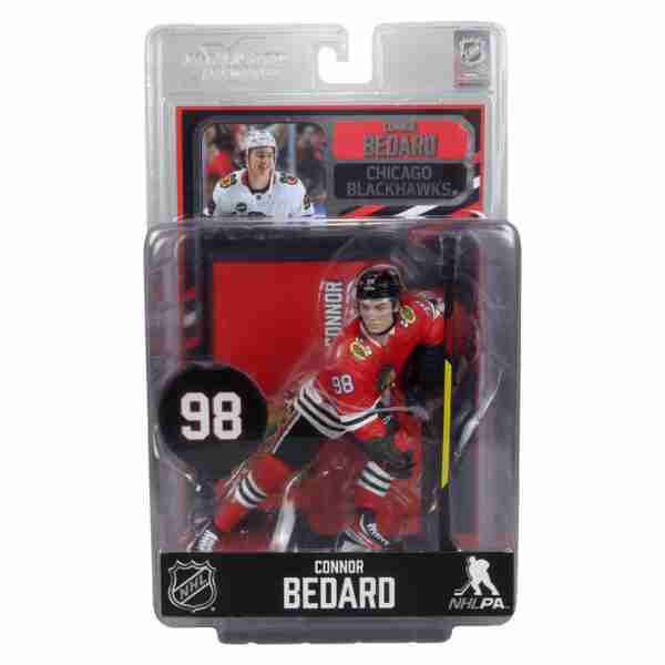 NHL Connor Bedard Chicaco Blackhawks Figur 18cm