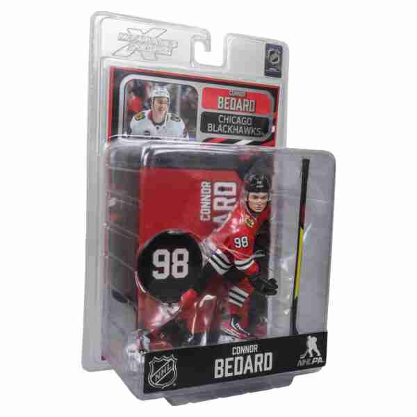 NHL Connor Bedard Chicaco Blackhawks Figur 18cm