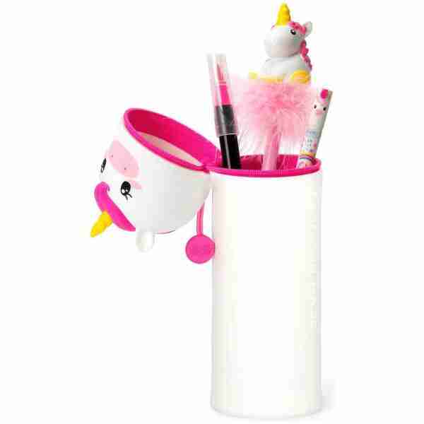 Legami 2-in-1-Federmäppchen Unicorn aus Silikon