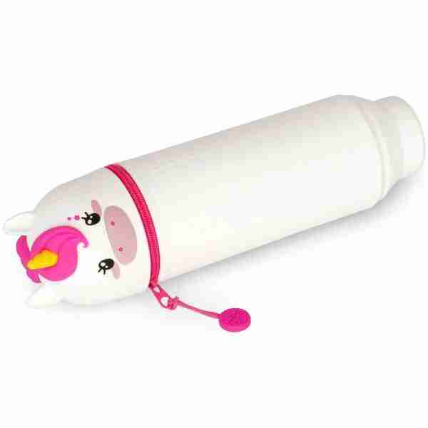 Legami 2-in-1-Federmäppchen Unicorn aus Silikon