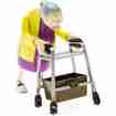 Aufziehbare Oma mit Rollator 2er Set