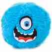 Little Monster Wuschel Monster-Ball blau