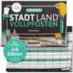 Stadt Land Vollpfosten Kaffeepause Edition