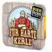 Bierdeckel Für Harte Kerle 6 Stk.