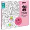 Omy Ausmalposter Kids Life 70cm x 100cm