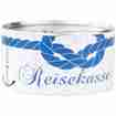 Reisekasse Spardose blau