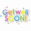 Geschenkkarte: Get well soon