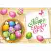 Geschenkkarte: Happy Easter