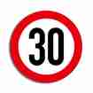 Verkehrstafel 30 Geburtstag