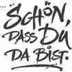 Schön das du da bist Servietten 20 Stück