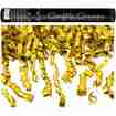 Konfettikanone metallic gold 40cm