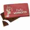 Schokoladentafel Frohe Weihnachten Rentier 40g