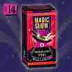 Magic Show Trick 14 Zauberkarten Etui