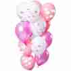Baby Cloud Pink Ballone It's a Girl 12 Stück