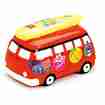 Surfer Bus Urlaubskasse rot