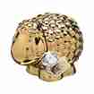Gold-Spardose 3D-Schaf