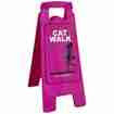 Tussi on Tour Cat Walk Schild