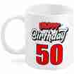 Happy Birthday 50 Tasse 300ml