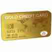 Heidel Gold-Kreditkarte 30g