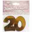 Jumbo Konfetti 20. Geburtstag